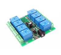 NOYITO Módulo de relé micro USB de 8 canales Interruptor de control inteligente USB Interruptor de control inteligente USB