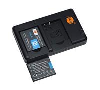 NP-BN1 - Batería Recargable de Repuesto y Cargador Dual Compatible con DSC-W510 DSC-W515PS DSC-W500 DSC-W520 DSC-WX80 DSC-WX150 DSC-QX10 DSC-TX7 etc.