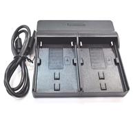 NP-FM50 - Cargador de batería dual USB NP-QM90 para Sony DSLR-A500Y CCD-TRV517 TRV49 TRV716 TRV615 TRT97 SC7 SC6 SC9 DCR-TRV130-E TRV80E TRV116 TRV351 TRV351 TRV80E V900E TRV360 HVL-20DW2 LBPA ML20