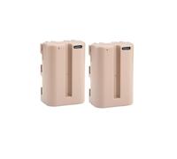 NP-FM500H Batería NP FM500H con Carga Tipo C, Compatible con Sony, For A58 A57 DSLR-A550 DSLR-A700 DSLR-A350 SLT-A77 SLT-A99 DSLR-A500(2 Pcs Battery)