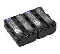 NP-FM500H - Batería para cámara digital Sony NPFM500H (2 baterías)