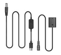 NP-FZ100 Adaptador de PD con Cable de Banco de energía USB Tipo C para Sony Alpha 9 A9 ILCE-9 ILCE-7M3 A7RIII A7 III ILCE-7M3 ILCE-7M3K A6600