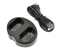NP-FZ100 Dual Slot Micro USB 5V-2A Cámara Cargador Adaptador de Batería para Sony ILCE-9 A7M3 A7R3A9