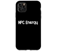 NPC Energy Meme Humor AI Brain Dead Gamer Retro tee Classic! Carcasa para iPhone 11 Pro MAX