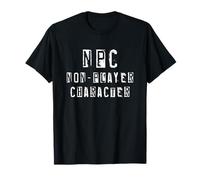NPC Non-Player Character Conspiracy Theory Braindead Camiseta