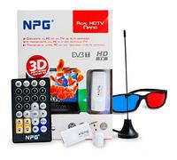 Npg Tech 30E40TV-HDTV-US30D0 - Sintonizador de televisión Externo (DVB-T, USB, VGA, Direct X), Blanco