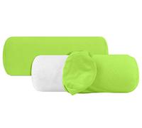 npluseins 2 Unidades algodón Almohada - Jersey - Muchos Colores 1331.1812, Manzana, Aprox. 40 x 15 cm