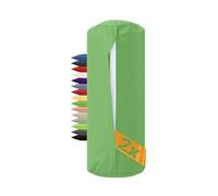 npluseins Paquete de 2 - Funda para rodillo de cuello 40x15 cm 100% algodón 1600.2330, 40 x 15 cm, verde