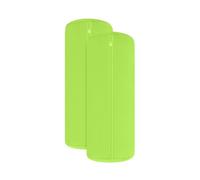 npluseins Paquete doble de funda de almohada de jersey para almohada de cuello - Funda de almohada lisa 1389.1908, aprox. 40 x 15 cm, Manzana