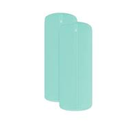 npluseins Paquete doble de funda de almohada de jersey para la nuca - Funda de almohada lisa 1389.1908, aprox. 40 x 15 cm, menta