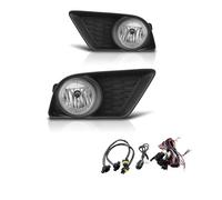 NPNGLCKCVF Luces antiniebla Para Dodge Para Charger 2011 2012 2013 2014 Parachoques Delantero Luz De Niebla Ensamblaje Kit Interruptor Cableado Lente Transparente