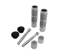 NPNGLCKCVF Pedales y estriberas Juego De Reposapiés Universales De Aleación De Aluminio CNC para Motocicleta 1 Par para Pedales Eléctricos Reposapiés(Plata)