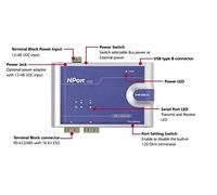 NPORT 1220I - Convertidor USB a 2 puertos RS-422/485 Serial Hub, 2 KV aislante óptico (solo para Windows XP)