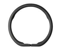 NPPIZPTHB Funda de Volante de Cuero de Gamuza Compatible con Toyota Auris | Suede Leather Compatible con Toyota GR Sport, Camry, Corolla, C-HR, Land Cruiser(Black,D)