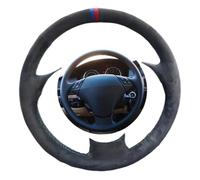 NPPIZPTHB Funda Personalizada para Volante de Coche Compatible con BMW 5 | Custom DIY Soft Suede Leather Compatible con BMW Series, E60, 520i, 535i, 545i 2003-2010(Black)
