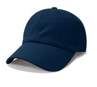 NPQQUAN Gorra de béisbol clásica original de perfil bajo, gorra de golf para papá, gorra ajustable de algodón para hombres y mujeres, gorra lisa sin construir, Azul (Color Blue), talla única