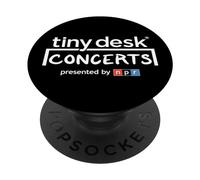 NPR Logotipo de Tiny Desk PopSockets PopGrip Adhesivo
