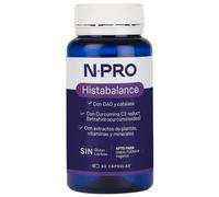 NPRO Histabalance - 60 cápsulas con DAO, catalasa, Comino Negro, Perilla, Curcumin C3 Reduct®, vitaminas y minerales - Ayuda contra histaminosis, déficit DAO y desequilibrio digestivo