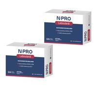NPro Leboulardi - Pack Ahorro 2 x 30 Cápsulas Vegetales - Probiótico con 500 Millones Cepas Bacterianas - Para Salud Intestinal