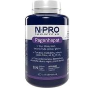 NPRO REGENHEPAT 120 Cápsulas - Promueve la secreción de bilis y la regulación de la homocisteína, histamina y enzimas transaminasas