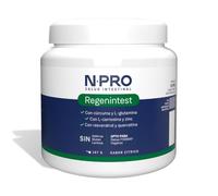 NPro Regenintest, Suplemento Regenerador Intestinal, Polvo, Sabor Arándanos, con L-Glutamina, L-Carnosina, Curcumina y Quercetina | Formato Bote (167gr)