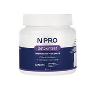 NPro SALUD INTESTINAL Detoxintest 140g Polvo - Suplemento con Carbón Activo de Coco, Chlorella, Cilantro y Arcilla Blanca - Favorece la Limpieza, Confort Intestinal y Reducción de Flatulencia Excesiva