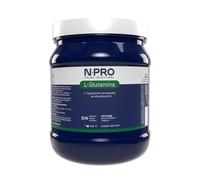 NPro SALUD INTESTINAL Glutamina Kyowa® Quality 300g - L-Glutamina en Polvo Sabor Neutro con Vitamina C - Regenera Epitelio y Mucosas Intestinales - Apoyo frente a Hiperpermeabilidad y Defensas