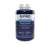 NPro SALUD INTESTINAL Magnesio Sucrotec 120 Cápsulas - SideMag® Sucrosomial 304mg + Vitaminas B Completo y Aminoácidos - Alta Absorción para Estreñimiento y Estrés