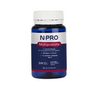 NPro SALUD INTESTINAL Multiprobiota 30 Cápsulas - Suplemento con 18 Cepas Probióticas 15.000 Millones UFC - Equilibra Microbiota Intestinal