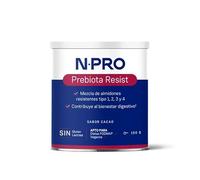 NPro SALUD INTESTINAL Prebiota Resist 150g Sabor Cacao | Almidones Resistentes Tipo 1, 2, 3 y 4, Fibra Fibersol®, F-Biotic™, Starmeric™, Soporte para la Flora Intestinal y Digestión