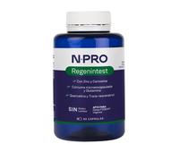 NPro SALUD INTESTINAL Regenintest 90 Cápsulas - Suplemento con L-Glutamina Kyowa®, Carnosina, Cúrcuma, Trans-Resveratrol, Quercetina y Zinc - Protege y Regenera Mucosa Intestinal
