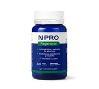 NPro SALUD INTESTINAL Regenoral 60 Comprimidos - Aminoácidos, Probióticos Orales, Lactoferrina, Lisozima, Aloe Vera, Zinc y Vitamina C - Suplemento para Encías, Dientes y Microbiota Oral