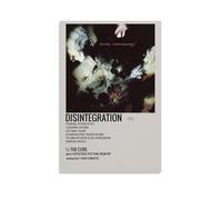 NPSFXC The Cure DisintegrationWall Art - Póster decorativo moderno y minimalista, impermeable, fácil de mantener, para sala de estar, dormitorio, fondo de pared para mejorar el estilo, 60 x 90 cm