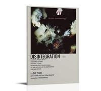 NPSFXC The Cure DisintegrationWall Art - Póster decorativo moderno y minimalista, impermeable, fácil de mantener, para sala de estar, dormitorio, fondo de pared para mejorar el estilo, 40 x 60 cm