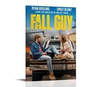 NPSFXC The Fall GuyWall Art - Póster decorativo moderno y minimalista, impermeable, fácil de mantener, para sala de estar, dormitorio, fondo de pared para mejorar el estilo, 40 x 60 cm, estilo marco