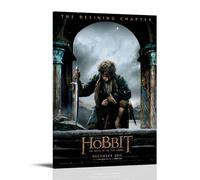 NPSFXC The HobbitWall Art - Póster decorativo moderno y minimalista, impermeable, fácil de mantener, para sala de estar, dormitorio, fondo de pared para mejorar el estilo, 20 x 30 cm, estilo marco