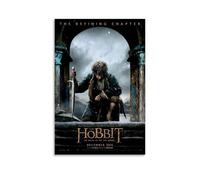 NPSFXC The HobbitWall Art - Póster decorativo moderno y minimalista, impermeable, fácil de mantener, para sala de estar, dormitorio, fondo de pared para mejorar el estilo, 60 x 90 cm, estilo sin marco