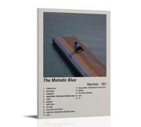 NPSFXC The Melodic Blue-Baby KeemWall Art - Póster decorativo moderno minimalista e impermeable, fácil de mantener, para sala de estar, dormitorio, fondo de pared para mejorar el estilo, 40 x 60 cm