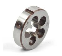 NPT 55 °/60 ° Pipe Thread die 1/8 1/4 3/8 1/2 3/4 1 inch 2 inch, Used as a Tool for Tapping External Threads of Water Pipes(G 1-3I8)