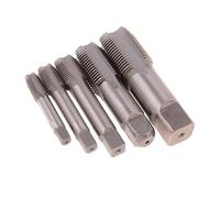 NPT tubo cónico roscado, Herramienta de roscado de grifo de tubo cónico HSS, rosca de tornillo de Metal, herramientas de mecanizado de 1/8-1 pulgada(1pcs G 1)