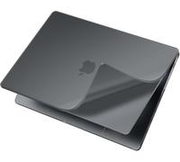 NPUOLS PP Suave Mate Funda para MacBook Pro 14" M5 M4 M3 M2 M1 A3426 A3427 A3434 A3112 A3401 A3185 A2918 A2992 A2779 A2442, 2026-2021,Ligereza Carcasa de Plástico+ Cubierta de Teclado EU, Negro Mate