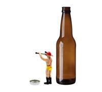 NPW Drinking Buddies - Abridor de botellas para responder a la sed, color beige