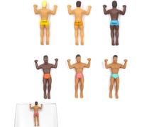 NPW Drinking Buddies, Marcadores para Bebidas, Plástico, Multicolor, 6 Unidades