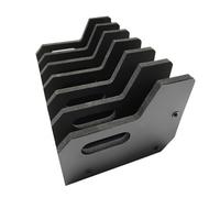 NPXUAMTJ Estante compacto de espuma EVA para almacenamiento de pistolas, 6 ranuras, soporte de exhibición para armas, organizadores de gabinete, fundas protectoras