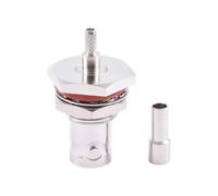 NPXUAMTJ Impermeable BNC Socket Female Socket Conector 75OHM Conector Para Q9Q Hembra Conector Cabeza