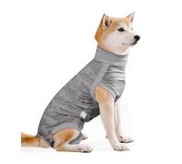 NPXUAMTJ Traje de recuperación de mascotas para perros después de cirugías que protege el área abdominal de lamer características de apertura a medida para perros machos, cómodo traje de cirugía para