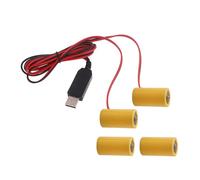 NPYQ eliminadores batería USB 5V2A USB a 3V1A LR14 C reemplazo batería 2PC 1 5V C para estufa de gas juguete lámparas de gas calentador de agua