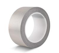 NQEUEPN 20mx5cm Tela de Faraday Cinta Adhesiva Conductora, Cinta Faraday Adhesiva de Doble Cara Cinta Tela Conductora para Blindaje EMI Reparación Eléctrica Bloqueo de Señal RFI Escudo Interferencia