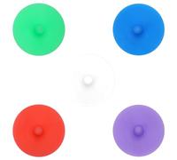 NQEUEPN 5uds Tapas de Tarro de Masón de Boca Ancha, Tapa de Fermentación de Tarro de Masón de Silicona Cubierta de Tarro de Masón para Bodega de Chucrut y Kimchi de Cocina