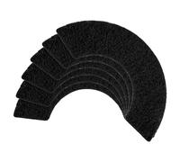 NQEUEPN 6 Uds Filtros de Carbón para Litter Robot 4, Filtros de Carbón Activado Filtros de Carbón para Caja de Arena Filtros de Caja de Arena para Gatos Adecuado para Litter Robot 4 (Negro)